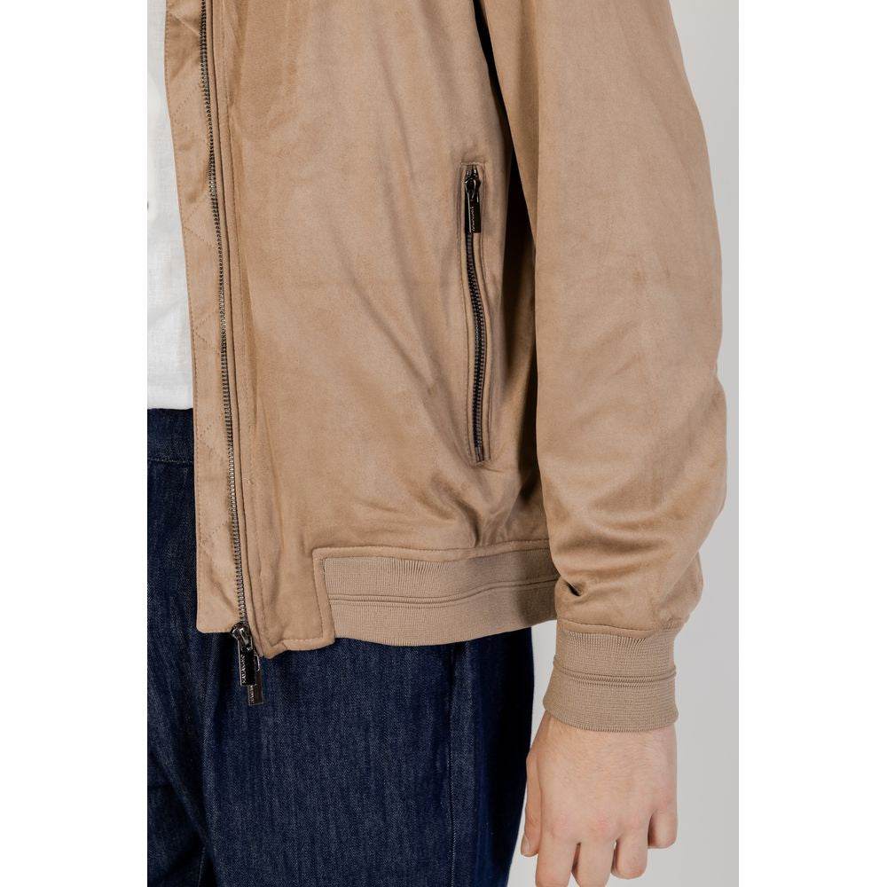 Hamaki-Ho Gray Polyester Jacket - Hilstor