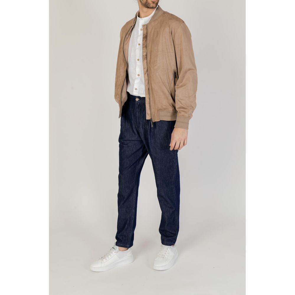 Hamaki-Ho Gray Polyester Jacket - Hilstor