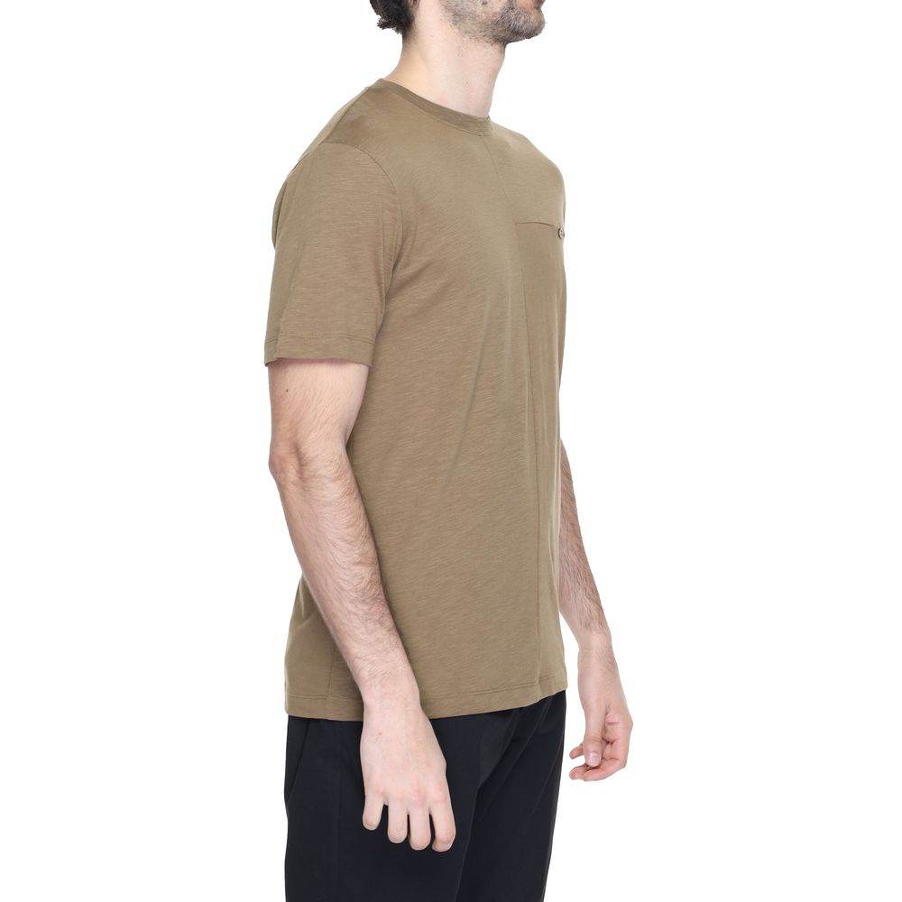 Hamaki-Ho Gray Cotton T-Shirt - Hilstor