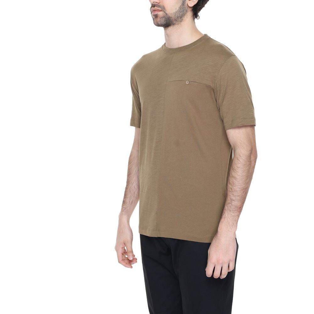 Hamaki-Ho Gray Cotton T-Shirt - Hilstor