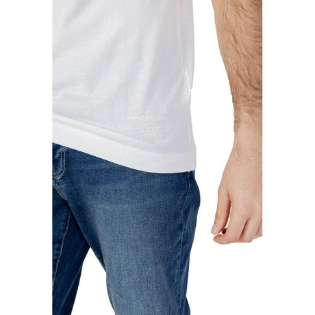Hamaki-Ho White Cotton T-Shirt - Hilstor