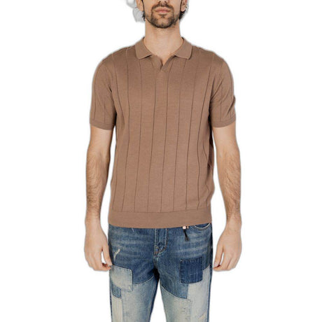 Hamaki-Ho Gray Cotton T-Shirt - Hilstor