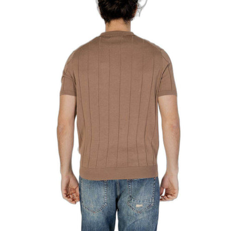 Hamaki-Ho Gray Cotton T-Shirt - Hilstor