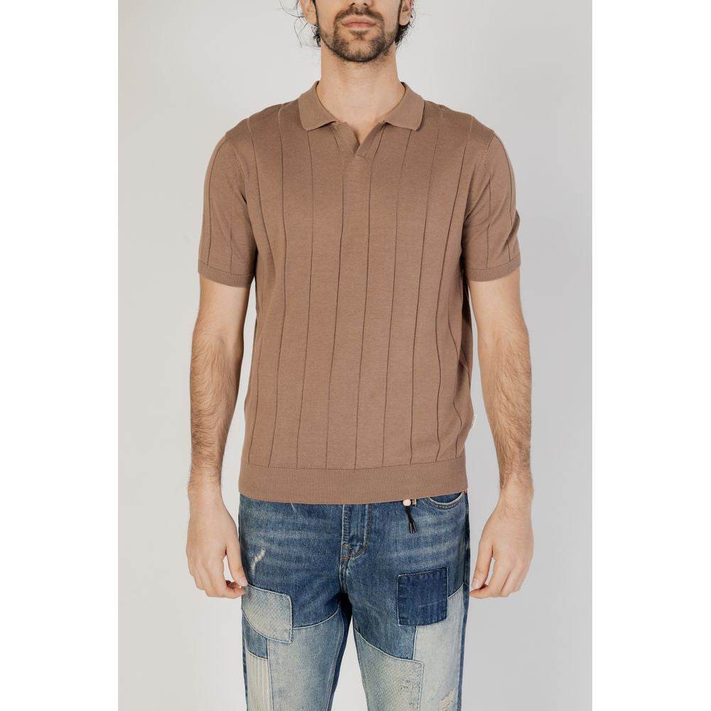 Hamaki-Ho Gray Cotton T-Shirt - Hilstor