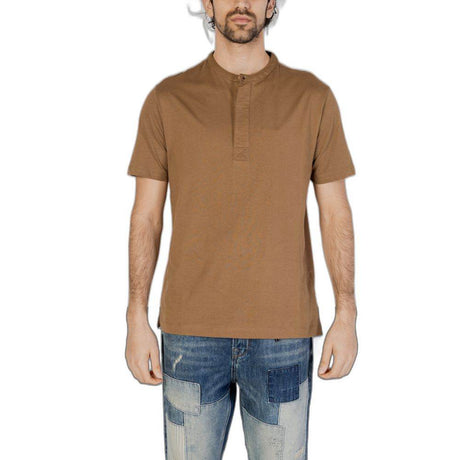 Hamaki-Ho Gray Cotton T-Shirt - Hilstor