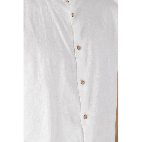 Hamaki-Ho White Linen Shirt - Hilstor