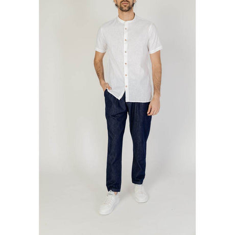 Hamaki-Ho White Linen Shirt - Hilstor