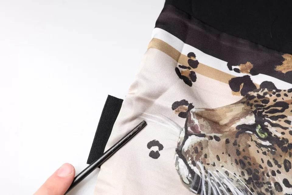 Dolce & Gabbana Black Leopard Cotton Short Sleeves T-shirt - Hilstor