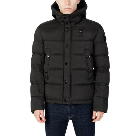 Blauer Black Polyamide Jacket - Hilstor