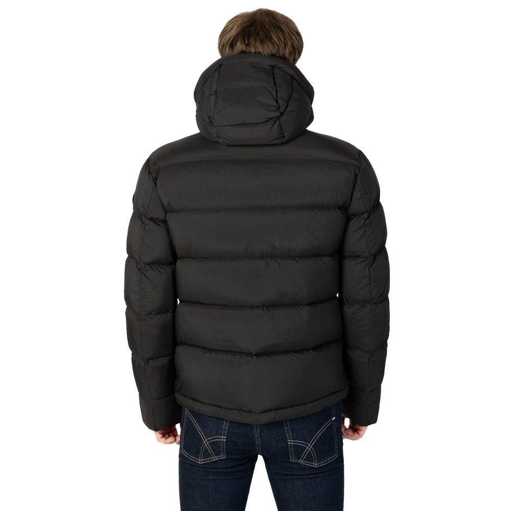 Blauer Black Polyamide Jacket - Hilstor