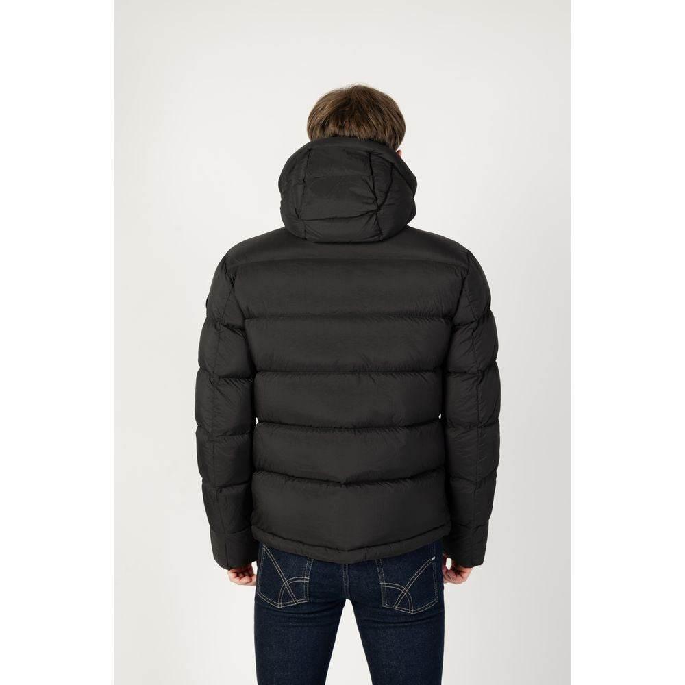 Blauer Black Polyamide Jacket - Hilstor