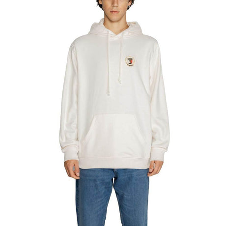 Tommy Hilfiger Jeans White Cotton Hoody - Hilstor