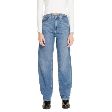 Calvin Klein Jeans Blue Cotton Relaxed Fit Jean - Hilstor