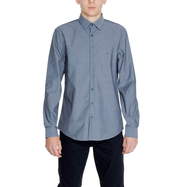 Calvin Klein Black Cotton Shirt - Hilstor
