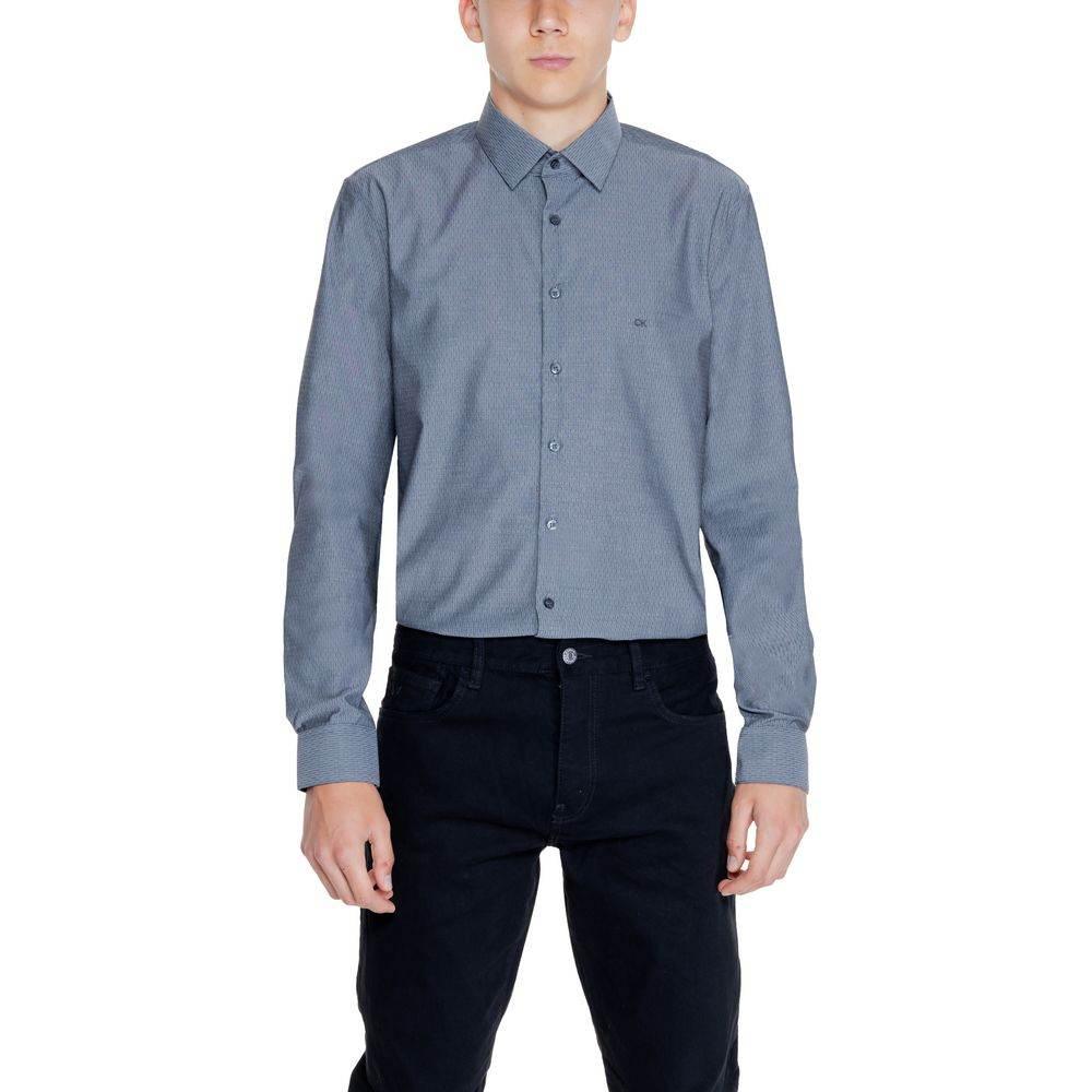 Calvin Klein Black Cotton Shirt - Hilstor