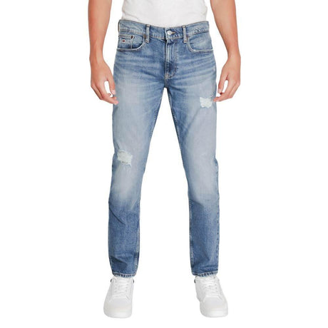 Tommy Hilfiger Jeans Blue Cotton Slim Fit Jean - Hilstor