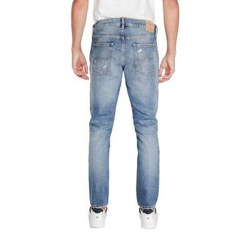 Tommy Hilfiger Jeans Blue Cotton Slim Fit Jean - Hilstor