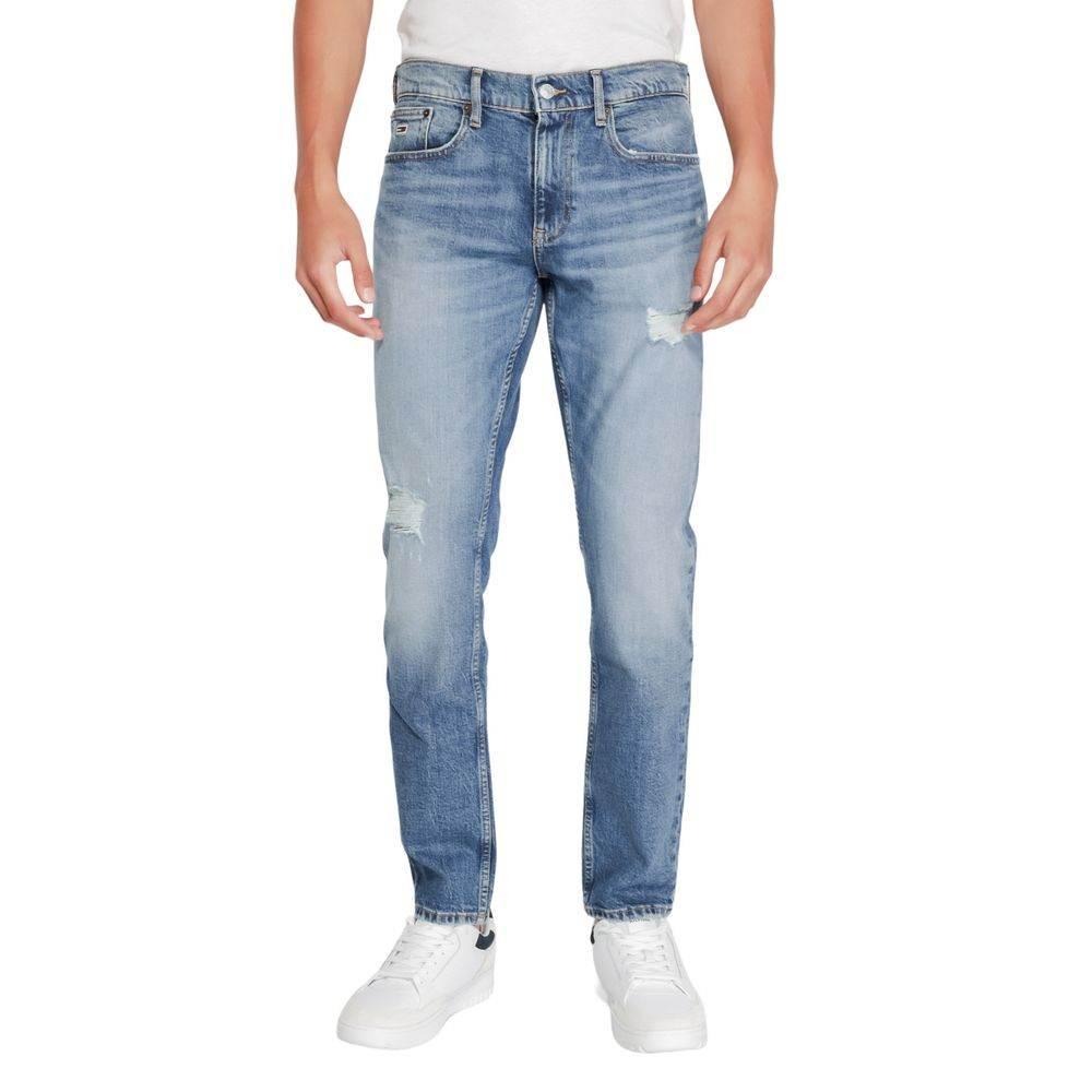 Tommy Hilfiger Jeans Blue Cotton Slim Fit Jean - Hilstor