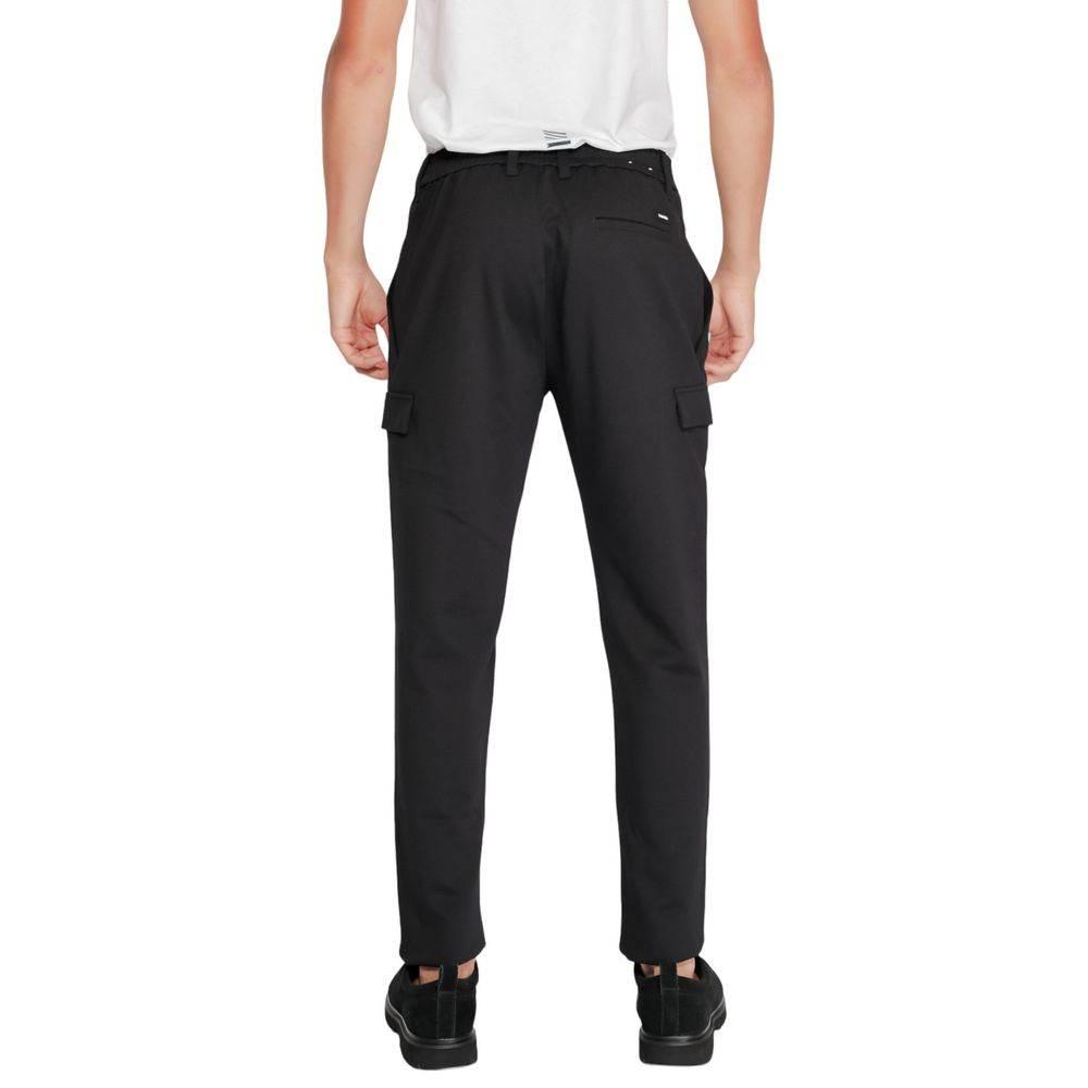 Calvin Klein Black Recycled Polyester Jeans & Pant - Hilstor