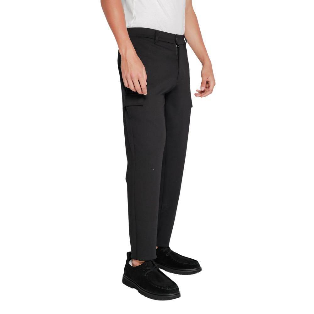 Calvin Klein Black Recycled Polyester Jeans & Pant - Hilstor