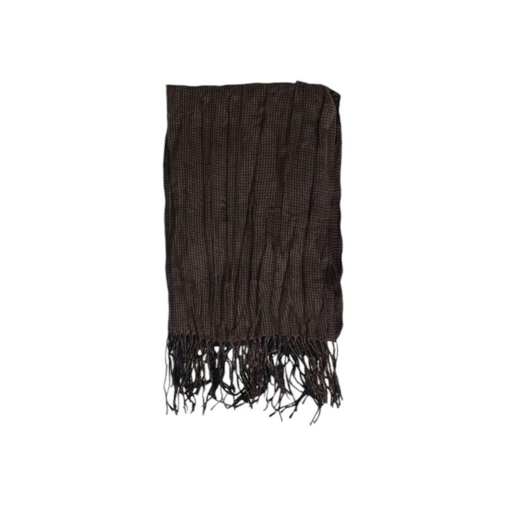 Antony Morato Brown Polyester Scarf - Hilstor