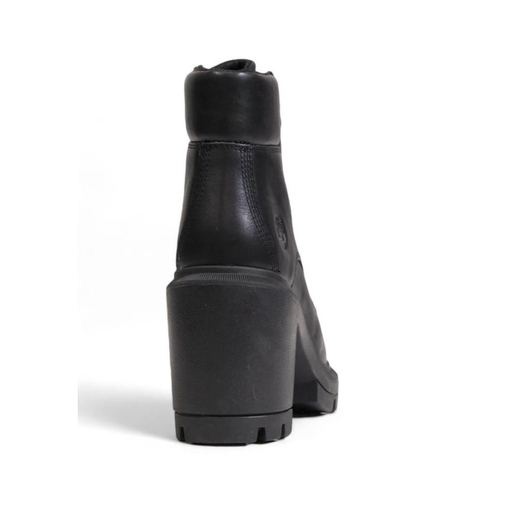 Timberland Black Recycled Leather Sandal - Hilstor