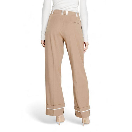 Only Brown Recycled Polyester Jeans & Pant - Hilstor