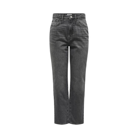Only Gray Cotton Jeans & Pant - Hilstor