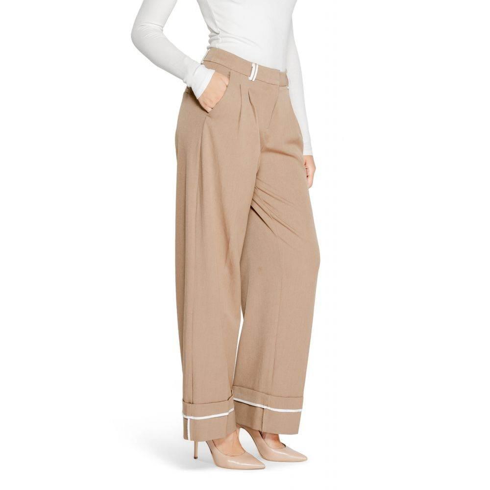 Only Brown Recycled Polyester Jeans & Pant - Hilstor