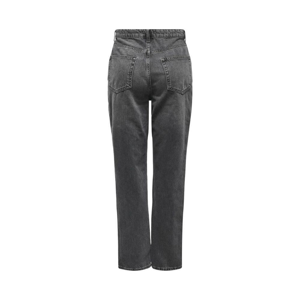 Only Gray Cotton Jeans & Pant - Hilstor