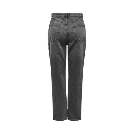 Only Gray Cotton Jeans & Pant - Hilstor