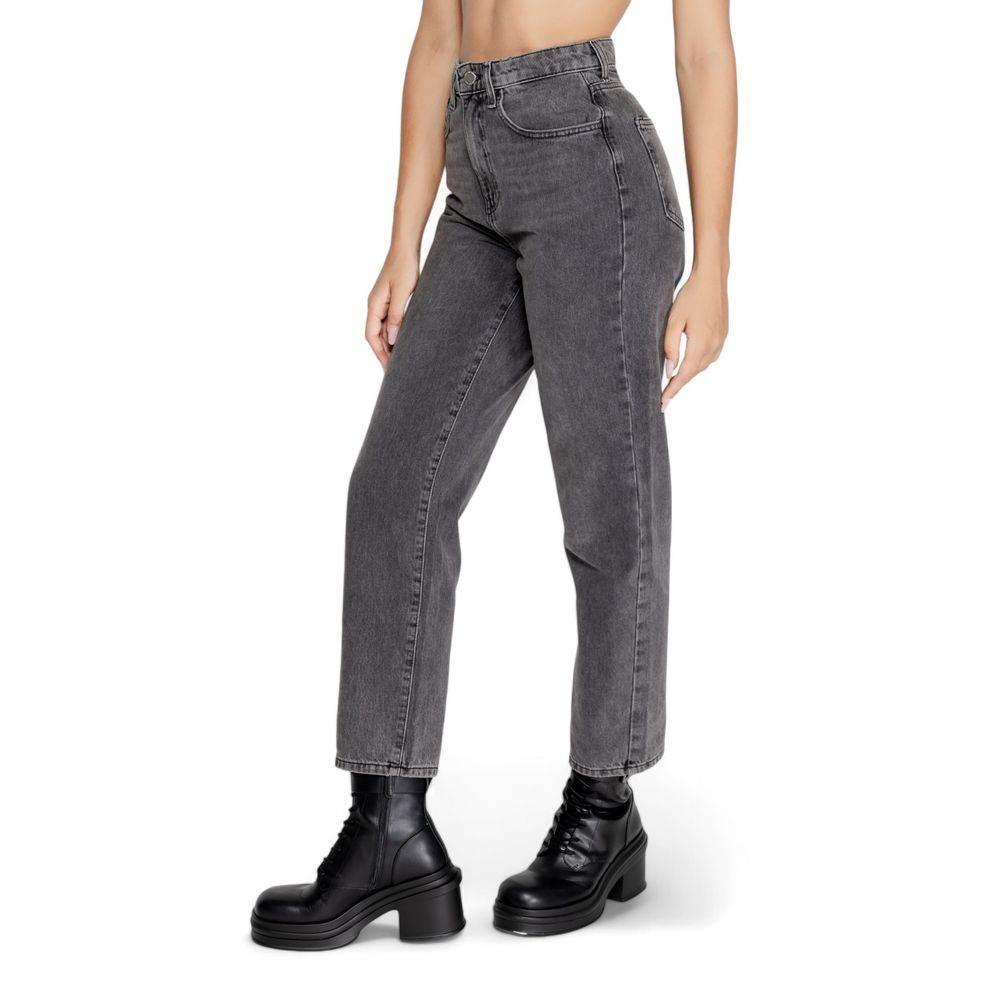 Only Gray Cotton Jeans & Pant - Hilstor