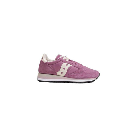 Saucony Pink Suede Leather Sneaker - Hilstor