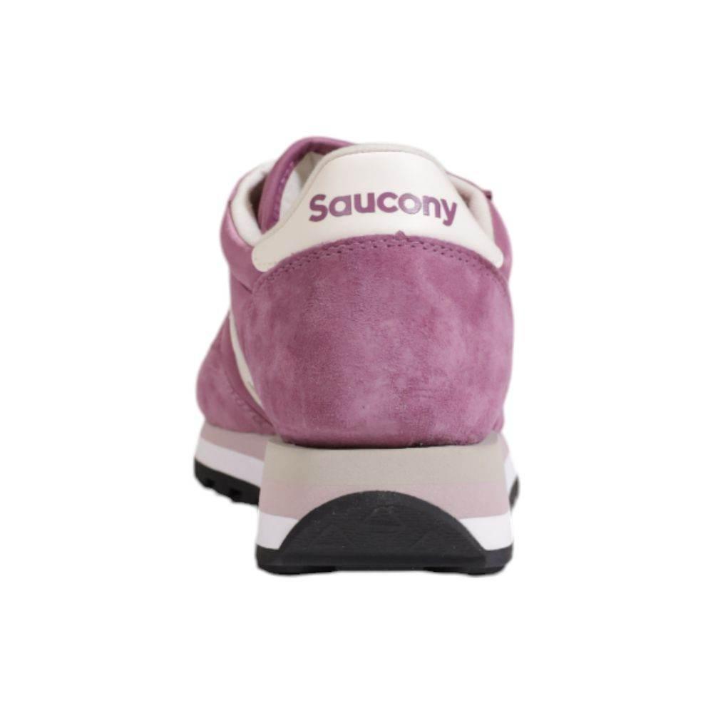 Saucony Pink Suede Leather Sneaker - Hilstor