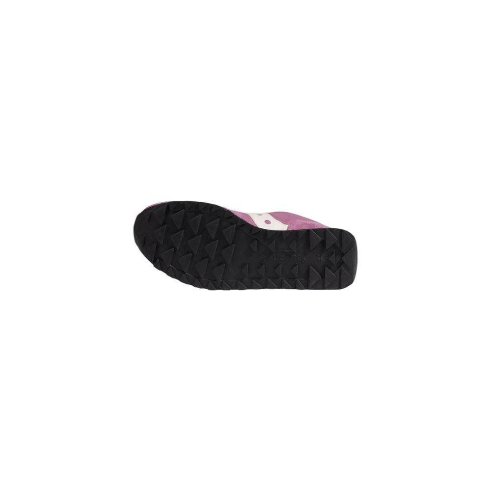 Saucony Pink Suede Leather Sneaker - Hilstor