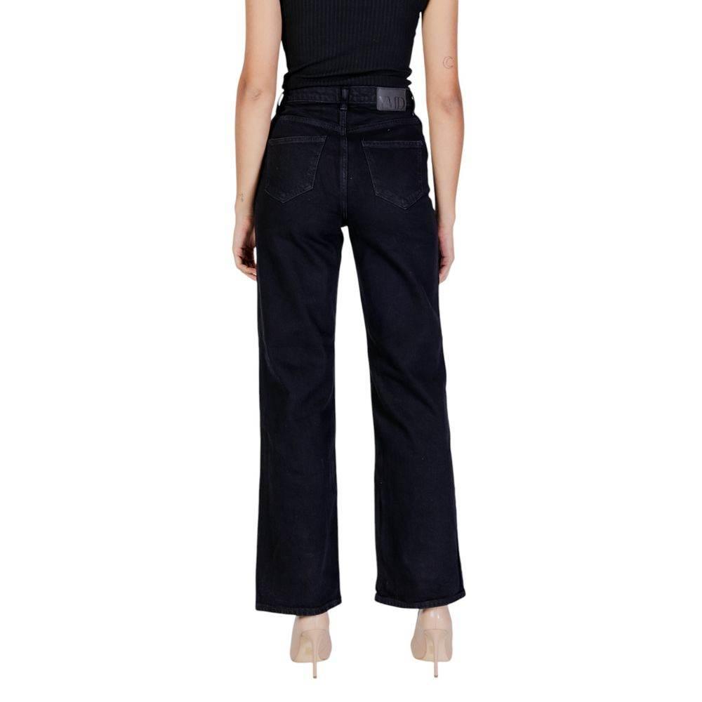 Vero Moda Black Cotton Mom Jean - Hilstor