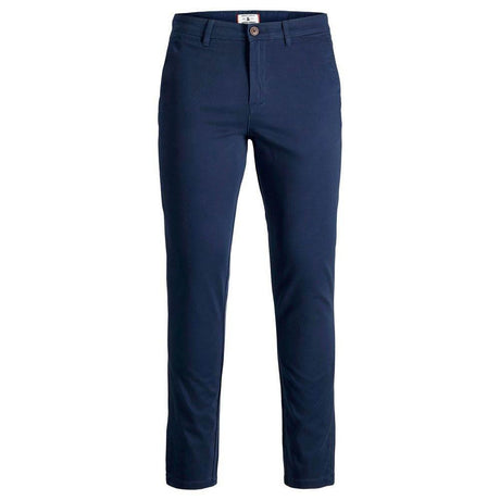 Jack Jones Blue Cotton Skinny Pant - Hilstor