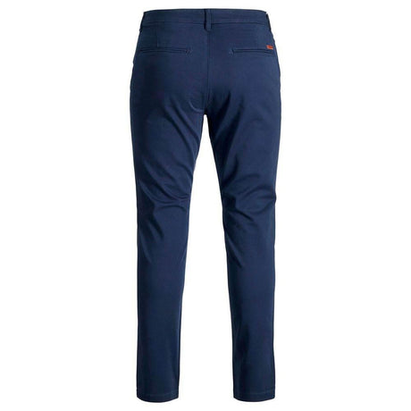 Jack Jones Blue Cotton Skinny Pant - Hilstor
