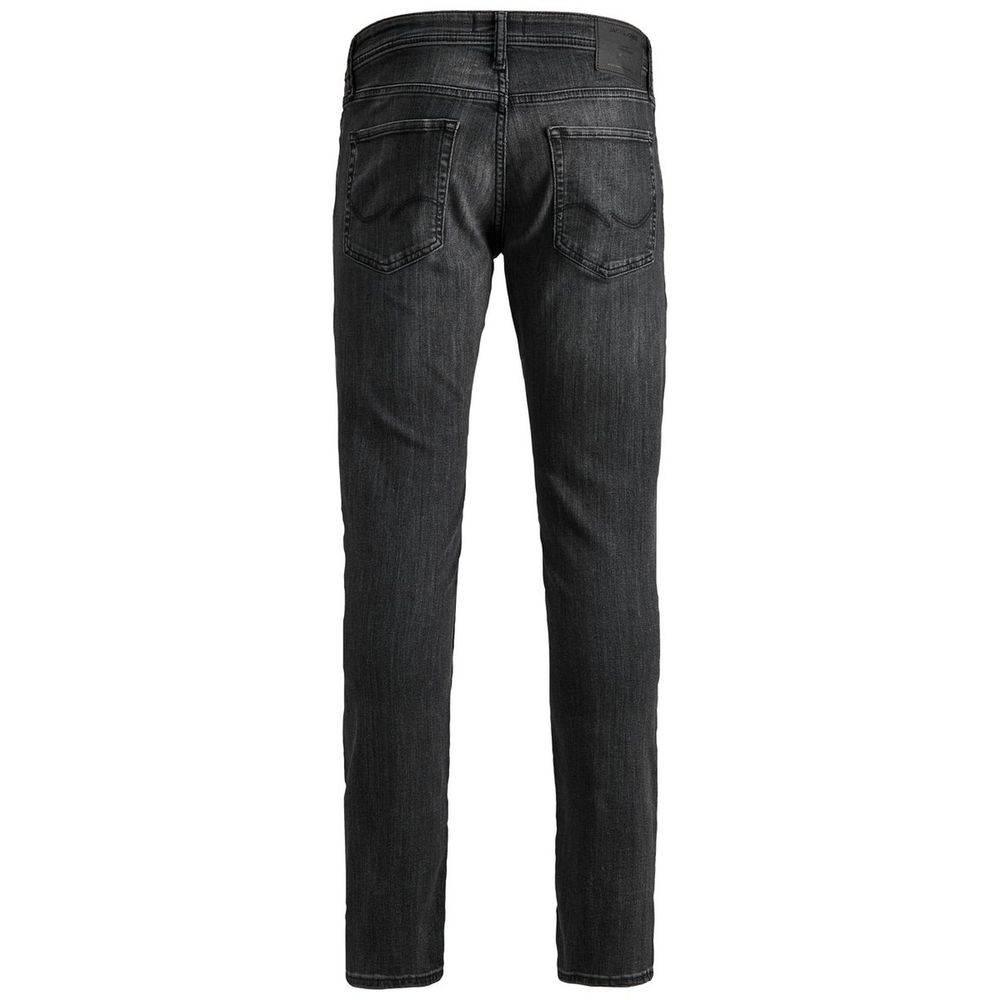 Jack Jones Black Organic Cotton Jeans & Pant - Hilstor