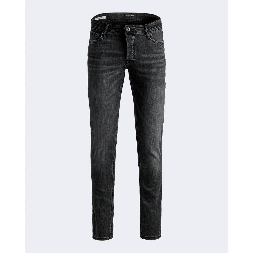 Jack Jones Black Organic Cotton Jeans & Pant - Hilstor