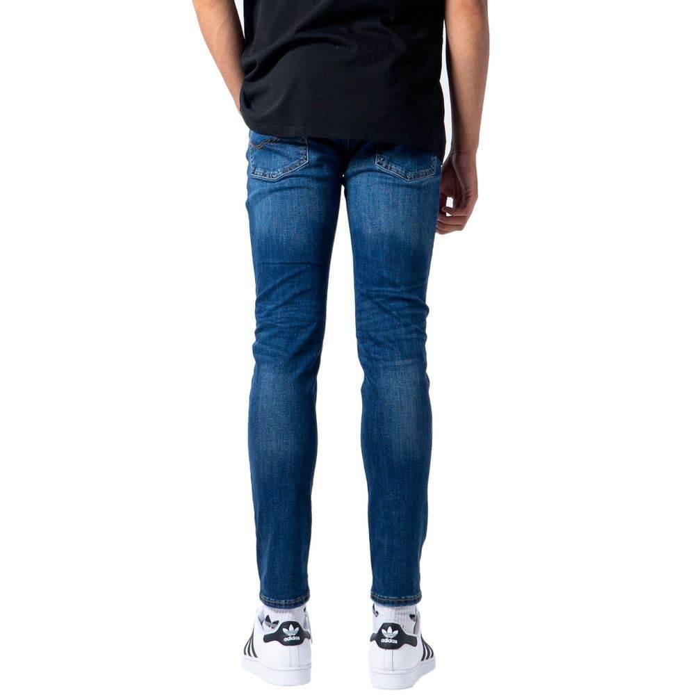 Jack Jones Blue Cotton Jeans & Pant - Hilstor
