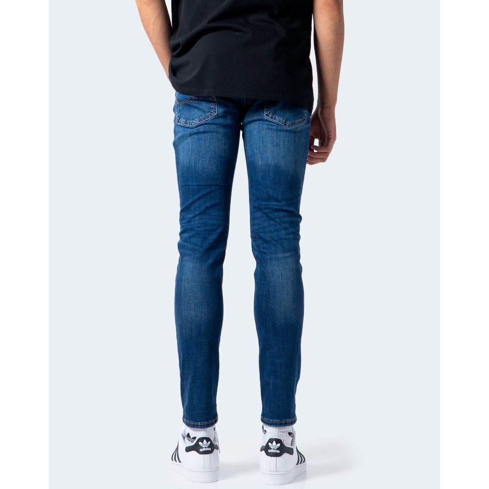 Jack Jones Blue Cotton Jeans & Pant - Hilstor