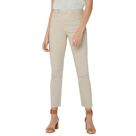 Only Beige Cotton Jeans & Pant - Hilstor