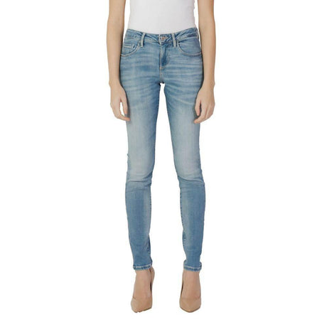 Guess Blue Cotton Skinny Jean - Hilstor