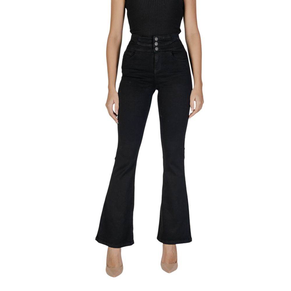Only Black Cotton Jeans & Pant - Hilstor