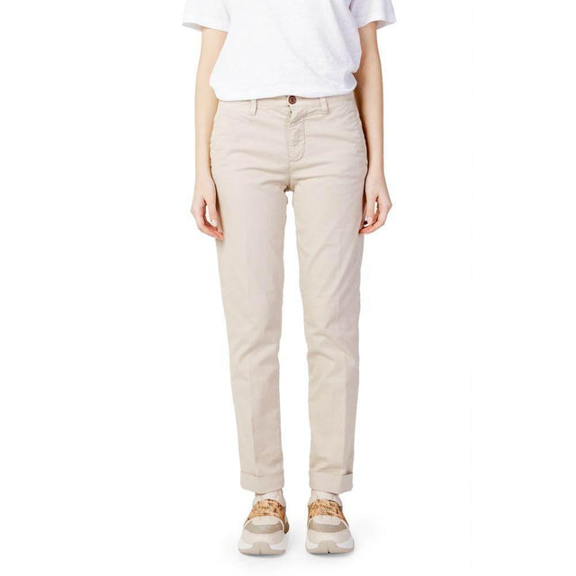 Blauer Beige Cotton Jeans & Pant - Hilstor