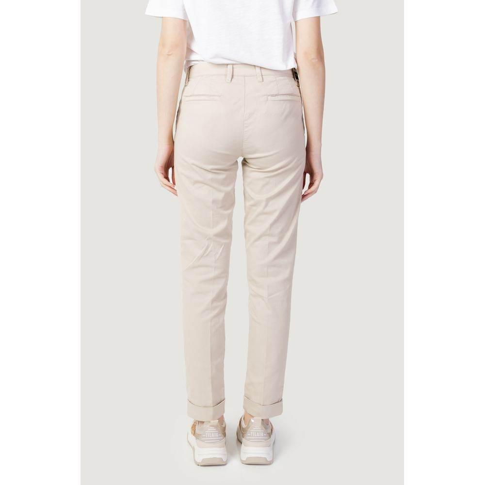 Blauer Beige Cotton Jeans & Pant - Hilstor