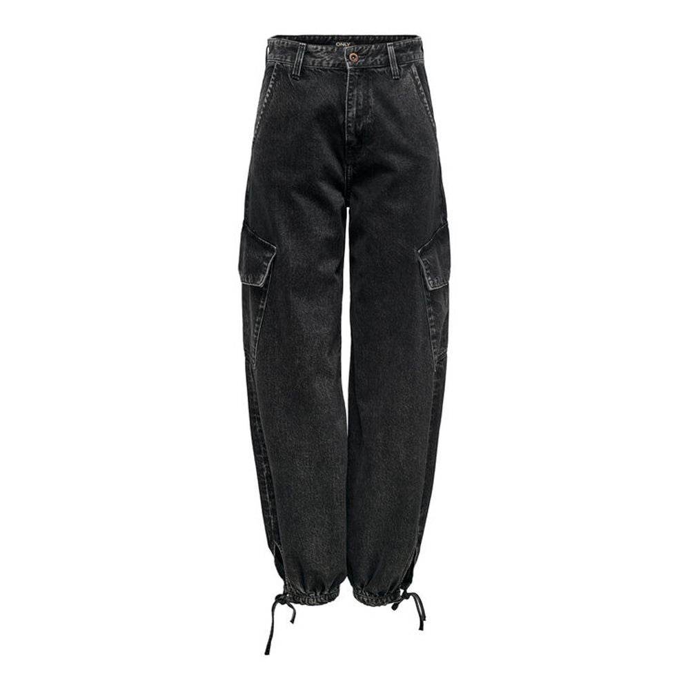 Only Black Cotton Jeans & Pant - Hilstor