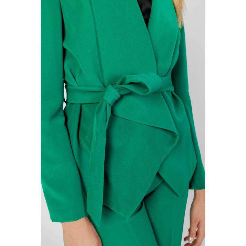 Sandro Ferrone Green Polyester Suits & Blazer - Hilstor