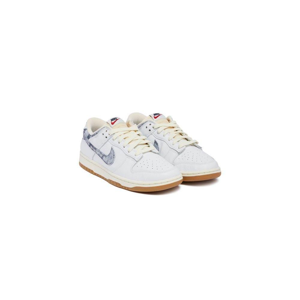 Nike Blue Leather Sneaker - Hilstor